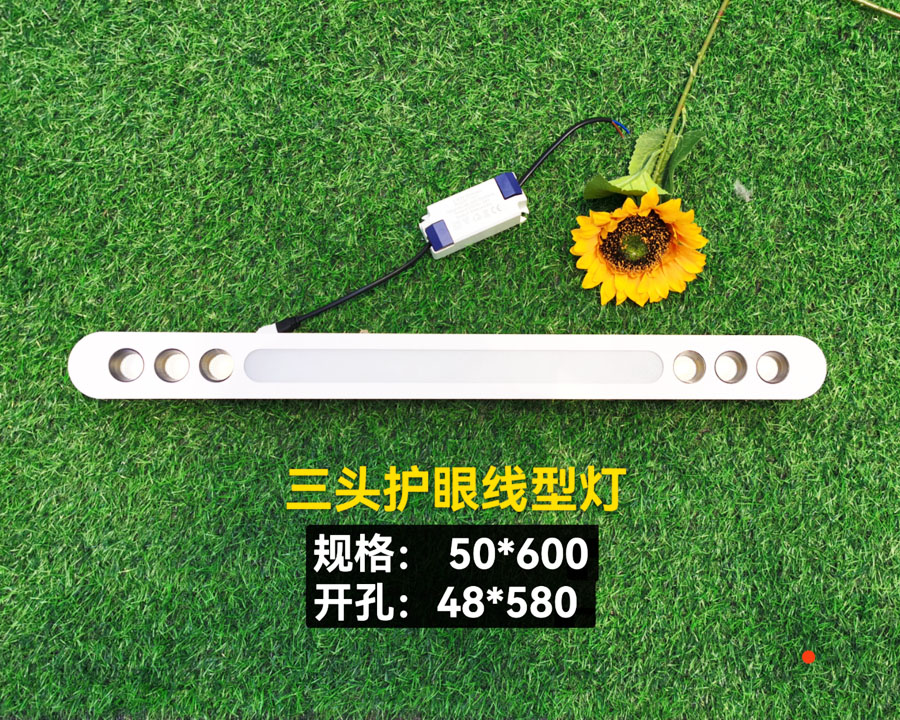 三頭護(hù)眼線型燈
